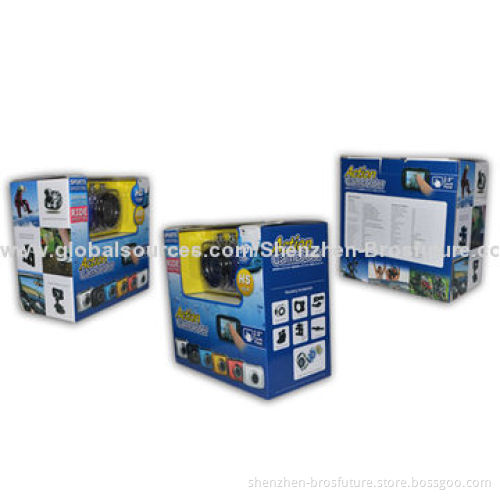 720P 2.0-inch TFT Touch Screen Waterproof Loop Recording Mini Outdoor Sports Cameras, 66*43*27mmNew